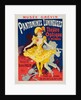 Poster for Musée Grévin, pantomimes lumineuses, Théâtre Optique de E. Reynaud, musique de Gaston Paulin by Jules Chéret