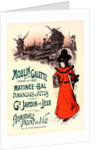 Poster for le Moulin de la Galette. Auguste by Roedel