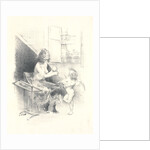 Impatience, dessins original pour les Maîtres de l'Poster by Adolphe Willette