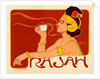 Belgian Poster for le Café Rajah by Henri Georges Jean Isidore Meunier
