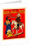 Poster for le Bazar des Halles et Postes by Fernand Fernel