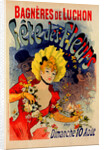 Poster for Fête des Fleurs de Bagnères-de-Luchon. Flower festival in August by Jules Chéret