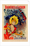 Poster for Fête des Fleurs de Bagnères-de-Luchon. Flower festival in August by Jules Chéret
