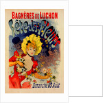 Poster for Fête des Fleurs de Bagnères-de-Luchon. Flower festival in August by Jules Chéret