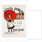 Poster for l'opérette la Petite Poucette by Louis-Maurice Boutet de Monvel