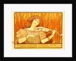 Poster for Leçons de Violon. The violin lesson by Paul Berthon