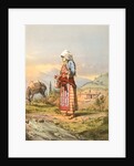 Armenian peasant woman, Travels through Turkey 1862 by Henry J. Van Lennep