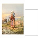 Armenian peasant woman, Travels through Turkey 1862 by Henry J. Van Lennep