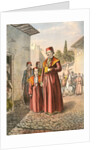 Armenian marriage procession, Travels through Turkey 1862 by Henry J. Van Lennep