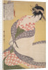 Shira-uchikake,The white surcoat by Utamaro Kitagawa