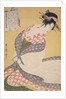 Shira-uchikake,The white surcoat by Utamaro Kitagawa