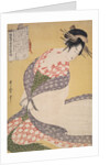 Shira-uchikake,The white surcoat by Utamaro Kitagawa