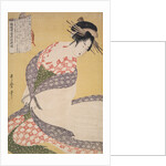 Shira-uchikake,The white surcoat by Utamaro Kitagawa