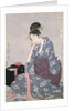 Hari-shigoto, Needlework by Utamaro Kitagawa