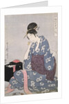 Hari-shigoto, Needlework by Utamaro Kitagawa