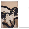 Sugatami shichinin keshô, Seven women applying make-up using a full-length mirror by Utamaro Kitagawa