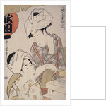 Gion-dôfu, Gion bean curd by Utamaro Kitagawa