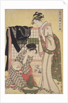 Chûbon no zu, Picture of the middle class by Utamaro Kitagawa
