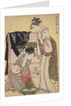 Chûbon no zu, Picture of the middle class by Utamaro Kitagawa