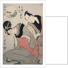 Sankatsu Hanshichi no bosetsu, The maternal love of Sankatsu and Hanshichi by Utamaro Kitagawa
