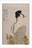 Uwaki no sô, The fancy-free type. Collection Fujin sôgaku juttai, Ten types in the physiognomic study of women by Utamaro Kitagawa