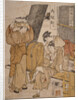 Oyasumi-dokoro, Roadside tea-stall by Utamaro Kitagawa