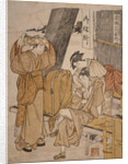 Oyasumi-dokoro, Roadside tea-stall by Utamaro Kitagawa