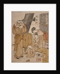 Oyasumi-dokoro, Roadside tea-stall by Utamaro Kitagawa