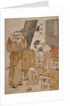 Oyasumi-dokoro, Roadside tea-stall by Utamaro Kitagawa