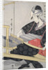 Hata-ori, Weaving on a loom by Utamaro Kitagawa