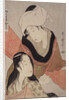 Shinshi-bari, Cloth-stretcher by Utamaro Kitagawa