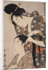 Kami-yui, Hairdresser by Utamaro Kitagawa