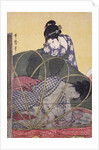 Horo-gaya, Mosquito net for a baby by Utamaro Kitagawa