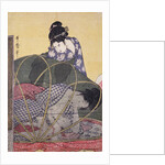 Horo-gaya, Mosquito net for a baby by Utamaro Kitagawa