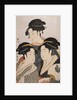 Tôji san bijin, Three beauties of the present day by Utamaro Kitagawa