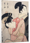 Oume, Kumenosuke, Oume and Kumenosuke by Utamaro Kitagawa
