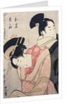 Oume, Kumenosuke, Oume and Kumenosuke by Utamaro Kitagawa