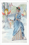 1878, Women's fashion in nineteenth-century Paris by Henri Boutet