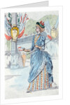 1878, Women's fashion in nineteenth-century Paris by Henri Boutet