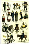 Switzerland Swiss Folk in 1883 by Anonymous