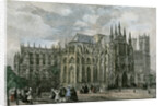 London Westminster Abbey 19th Century Church Street by Anonymous