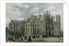 London Westminster Abbey 19th Century Church Street by Anonymous