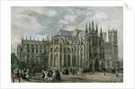 London Westminster Abbey 19th Century Church Street by Anonymous