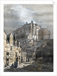 Edinburgh Castle Scotland 1833 by Anonymous