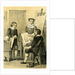 Nicoloas Poussin Nicolas Poussin Showing His Work to Quentin Varin France by Anonymous