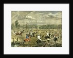 Australia Kangaroo Hunt 1880 by Anonymous