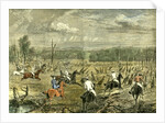 Australia Kangaroo Hunt 1880 by Anonymous