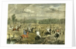 Australia Kangaroo Hunt 1880 by Anonymous