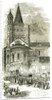 Procession to St. Martin's Cologne Köln 1846 Germany by Anonymous