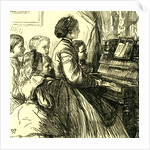 Mama at the Piano U.S.A. Teaching Little Songs to Little Ones Who Are to Sing Them 1866 United States, United States of America America by Anonymous